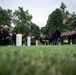 Full Military Funeral Honors with Escort are Conducted for U.S. Army Maj. Jan Nilsson in Section 30