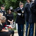 Full Military Funeral Honors with Escort are Conducted for U.S. Army Maj. Jan Nilsson in Section 30