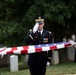 Full Military Funeral Honors with Escort are Conducted for U.S. Army Maj. Jan Nilsson in Section 30