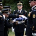 Full Military Funeral Honors with Escort are Conducted for U.S. Army Maj. Jan Nilsson in Section 30