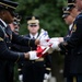 Full Military Funeral Honors with Escort are Conducted for U.S. Army Maj. Jan Nilsson in Section 30