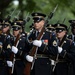 Full Military Funeral Honors with Escort are Conducted for U.S. Army Maj. Jan Nilsson in Section 30