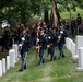Full Military Funeral Honors with Escort are Conducted for U.S. Army Maj. Jan Nilsson in Section 30