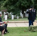 Full Military Funeral Honors with Escort are Conducted for U.S. Army Maj. Jan Nilsson in Section 30