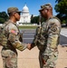 Guard Soldiers Patrol the National Mall in Washington D.C.