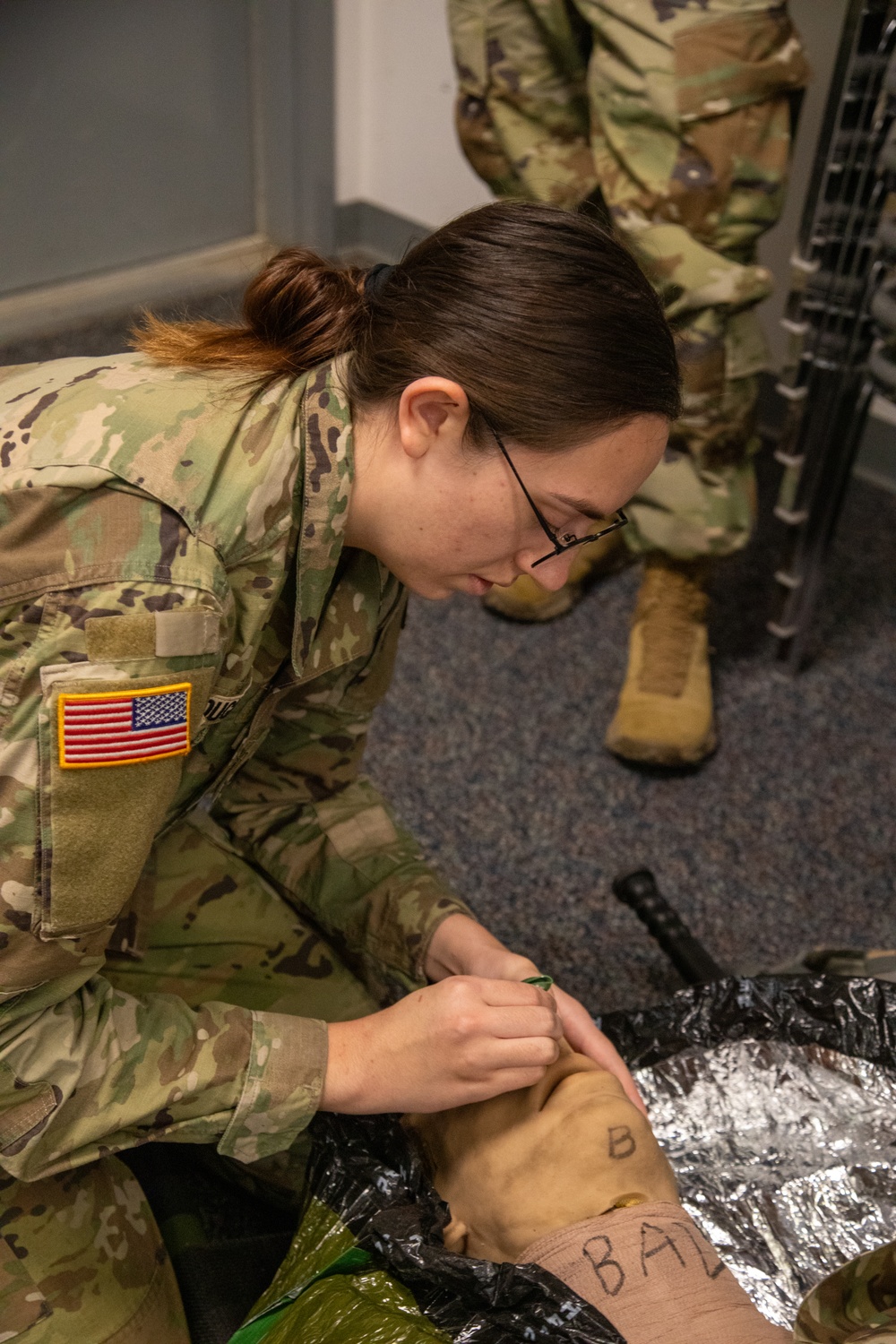 Soldiers Complete Combat Life Saver Course