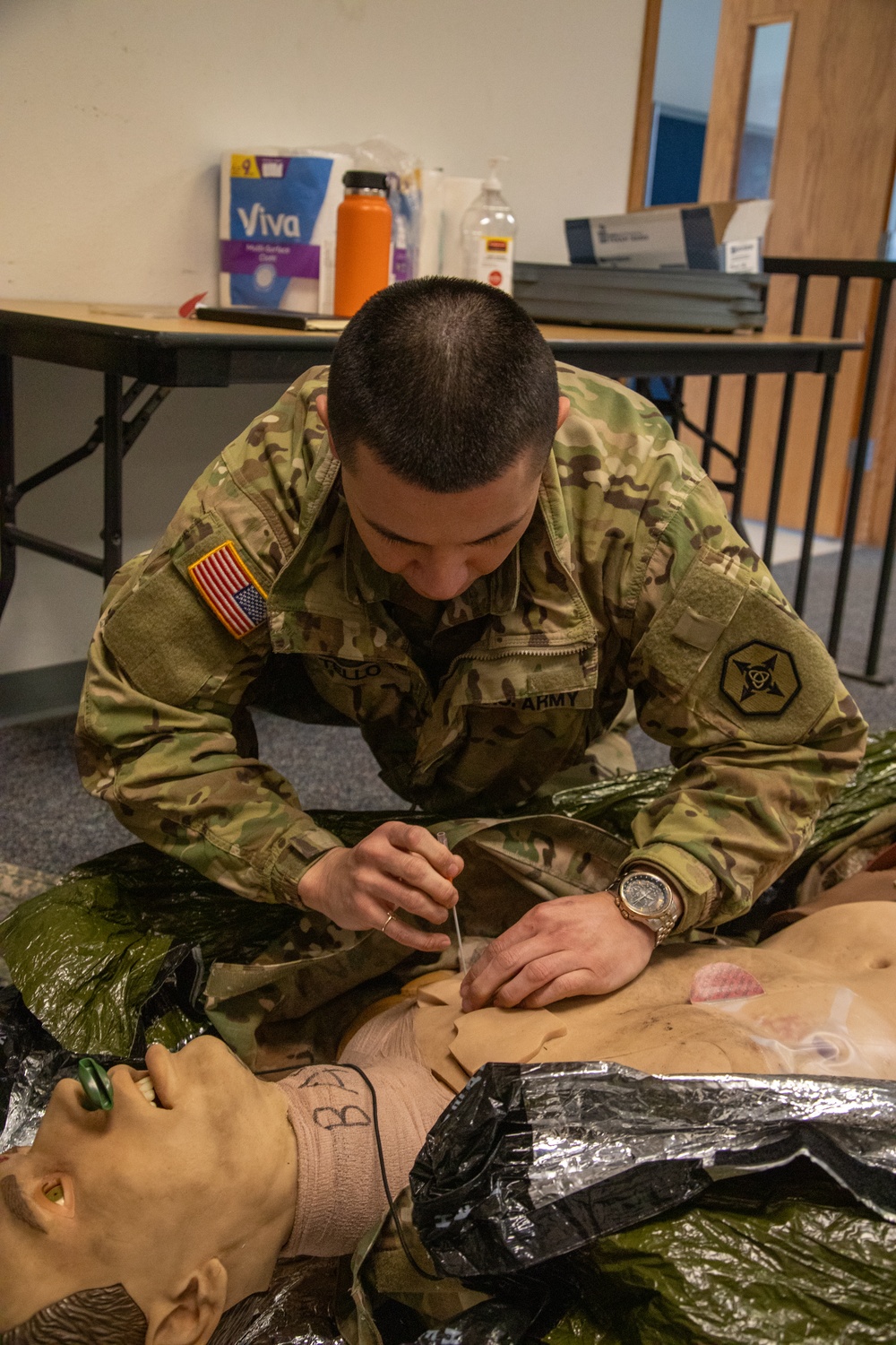 Soldiers Complete Combat Life Saver Course