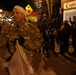 Commander Hands out Candy to Community