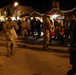 Soldiers Hand out Candy
