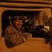 Soldier Rides in HMMWV at Holiday Parade