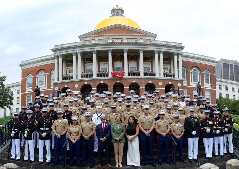 Marine Week Boston 2025: SPMAGTF-250 Group Photo