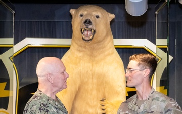 Vice Chairman of the Joint Chiefs of Staff coins JBER Airmen