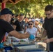 Ronald Reagan Holds Command Picnic