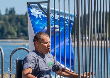 Ronald Reagan Holds Command Picnic