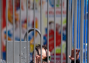 Ronald Reagan Holds Command Picnic
