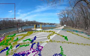 The Kansas City District tests AI and GoPro technology to improve roadway and campground maintenance with new pilot program