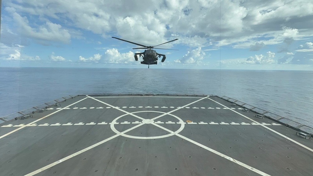 USNS Robert F. Kennedy Reaches New Operational Readiness with JTF-Bravo Flight Quarters