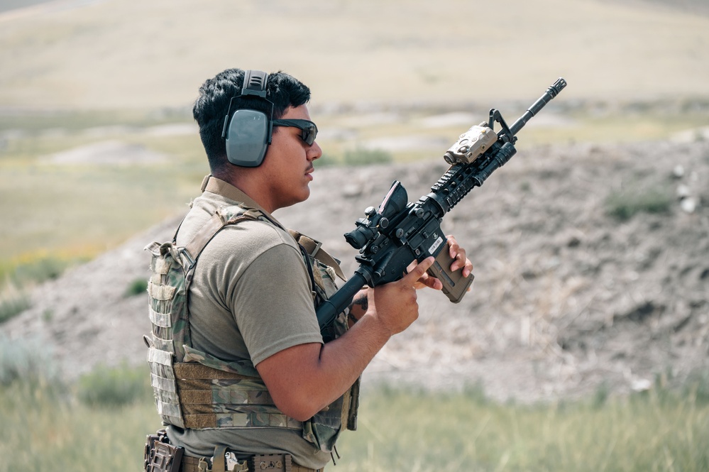 341 SFS demonstrate firing capabilities at Fort Harrison