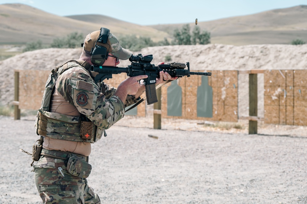 341 SFS demonstrate firing capabilities at Fort Harrison