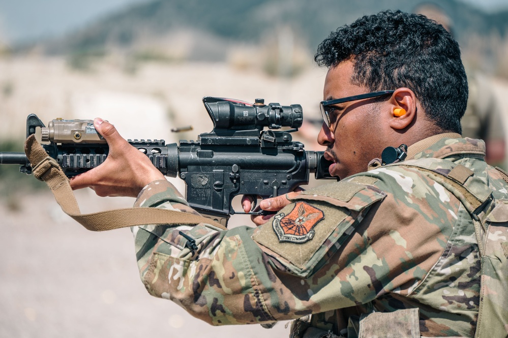 341 SFS demonstrate firing capabilities at Fort Harrison