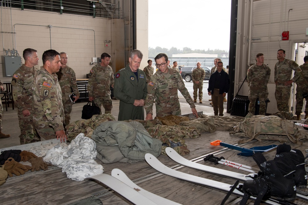 U.S. Indo-Pacific commander visits Alaska in support of Northern Edge 25