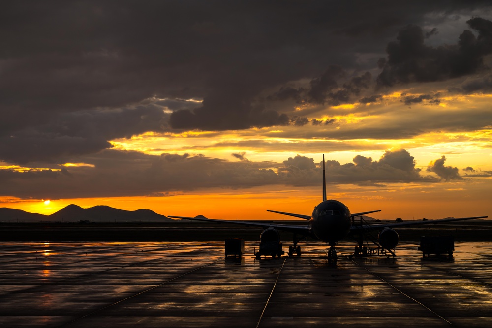 Altus AFB KC-46 delivers airpower in Vapor Trails exercise
