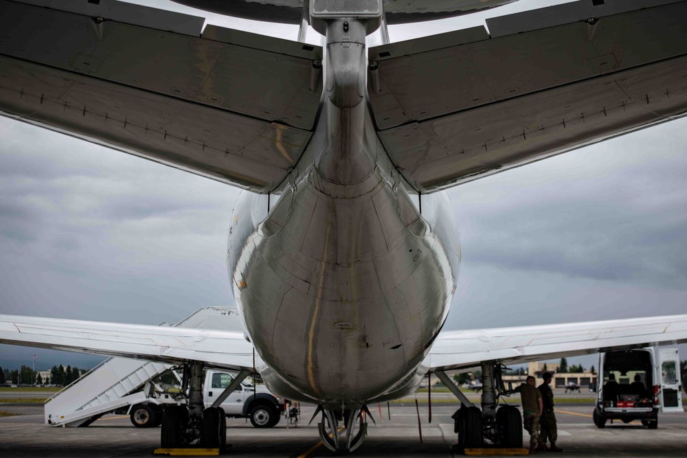 Airmen perform fuels maintenance during Northern Edge 25