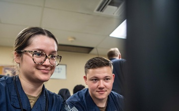 Reagan Sailors Conduct Daily Operations
