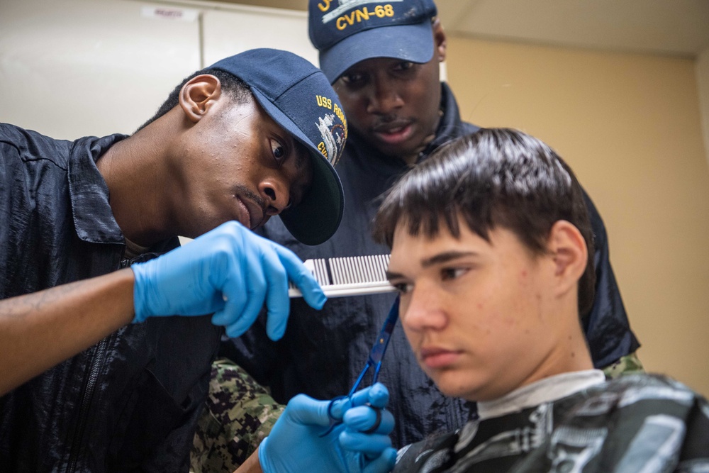 Reagan Sailors Conduct Daily Operations