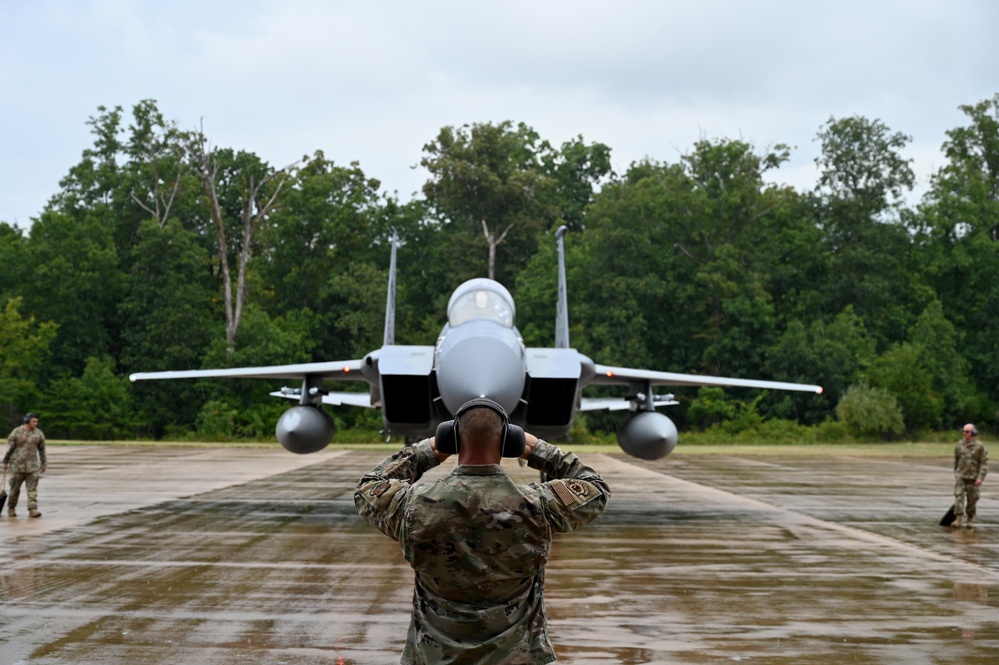 Kingsley Field F-15C Eagle A/C 114 Enshrined at Smithsonian