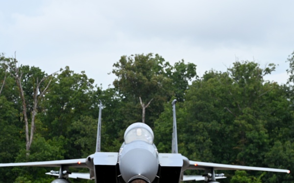 Kingsley Field F-15C Eagle A/C 114 Enshrined at Smithsonian