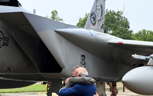 Kingsley Field F-15C Eagle A/C 114 Enshrined at Smithsonian