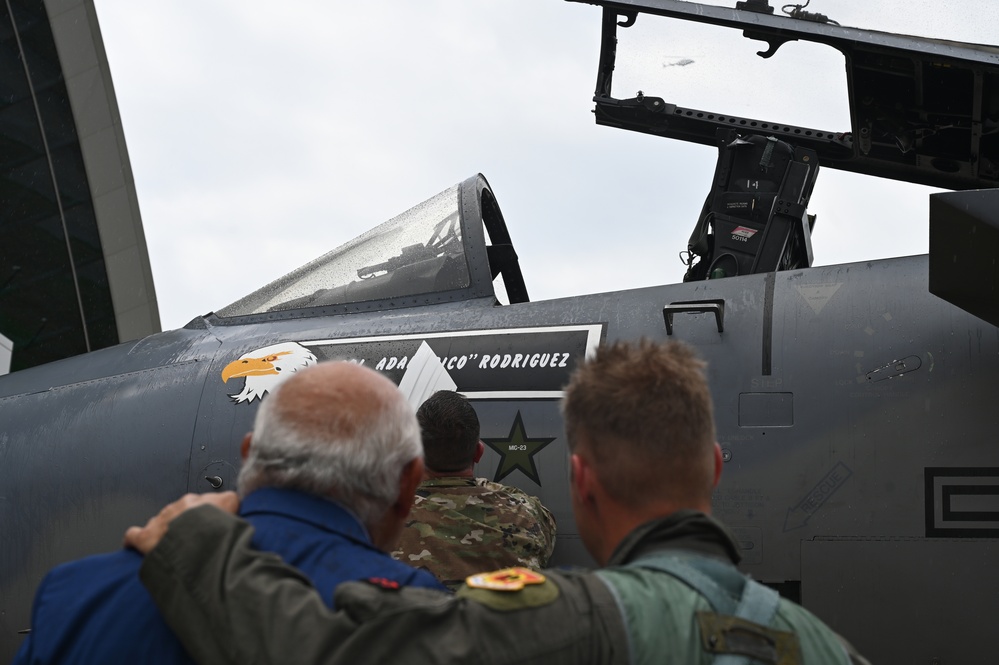 Kingsley Field F-15C Eagle A/C 114 Enshrined at Smithsonian