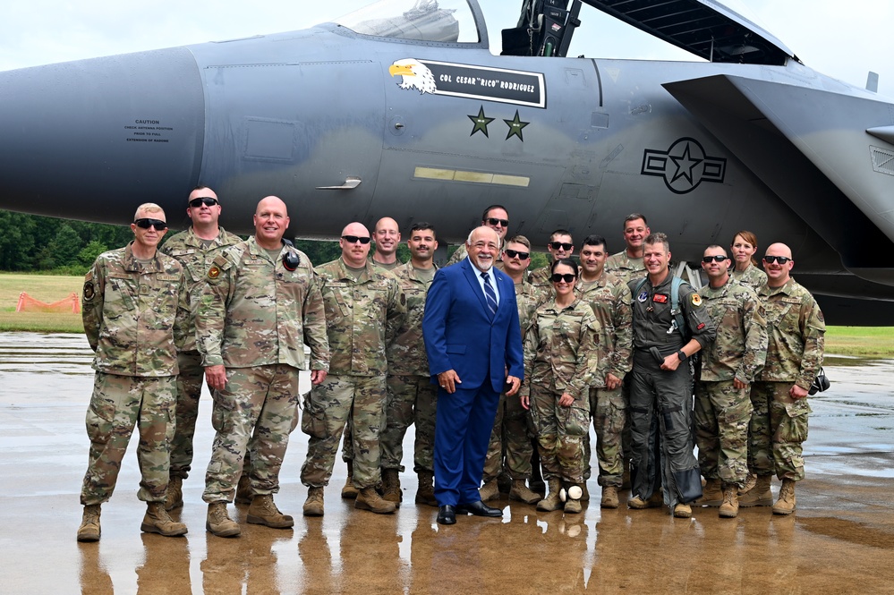Kingsley Field F-15C Eagle A/C 114 Enshrined at Smithsonian
