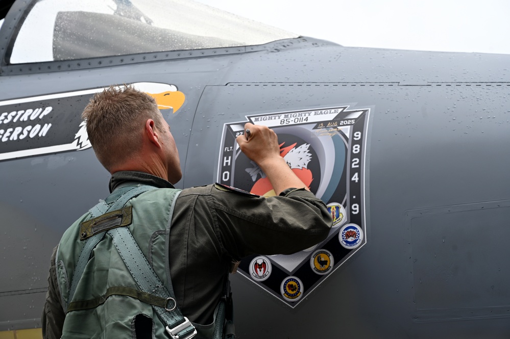 Kingsley Field F-15C Eagle A/C 114 Enshrined at Smithsonian