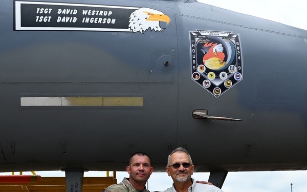 Kingsley Field F-15C Eagle A/C 114 Enshrined at Smithsonian