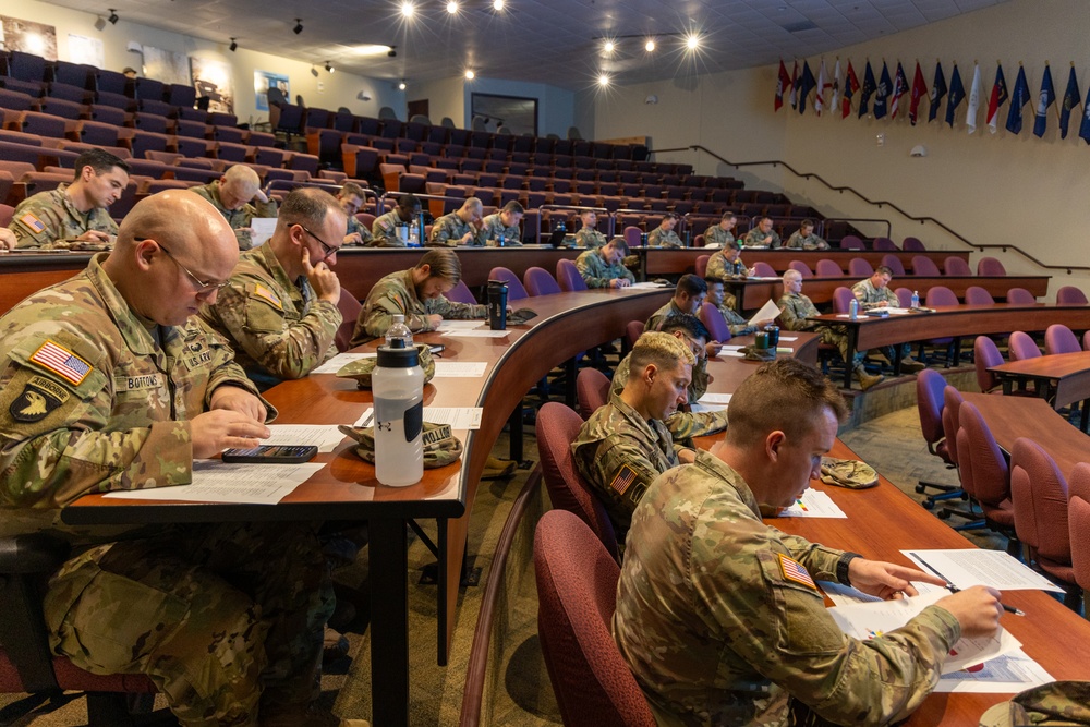 Soldiers Participate in Classroom Instruction