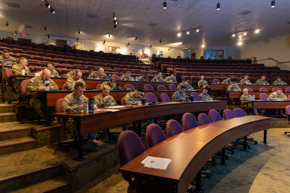 Soldiers Participate in Classroom Instruction