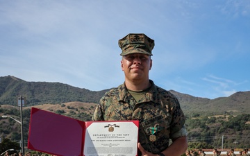 The Right Time at the Right Place: Marine Awarded NAM After Saving Motorist’s Life on I-8