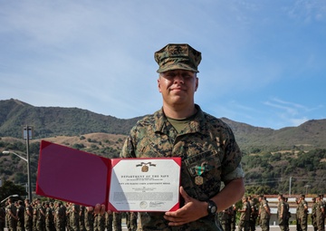 The Right Time at the Right Place: Marine Awarded NAM After Saving Motorist’s Life on I-8