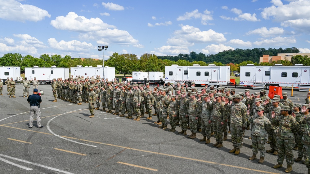 Louisiana National Guard members deputized in support of JTF-DC