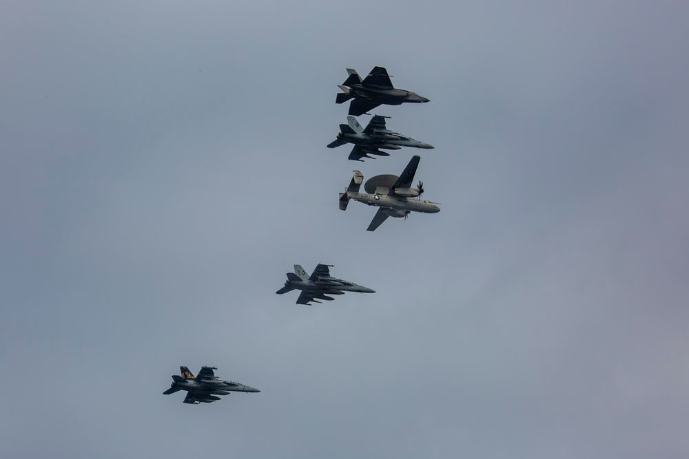 Abraham Lincoln participates in exercise Northern Edge 2025