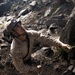 V35 and V11 Marines conduct mock lead climbing during Assault Climbers Course