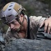 V35 and V11 Marines conduct mock lead climbing during Assault Climbers Course