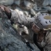 V35 and V11 Marines conduct mock lead climbing during Assault Climbers Course