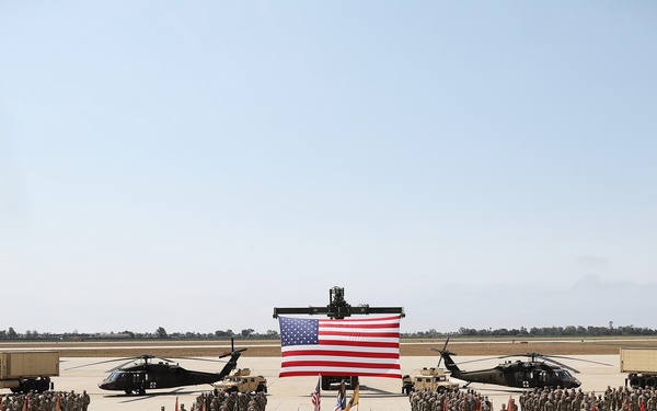 79th Theater Sustainment Command change of command ceremony