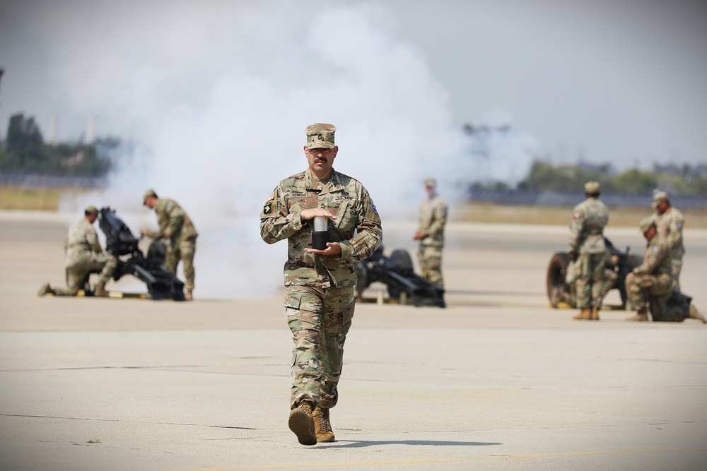 79th Theater Sustainment Command change of command ceremony