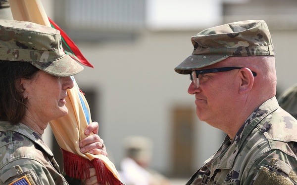 79th Theater Sustainment Command change of command ceremony