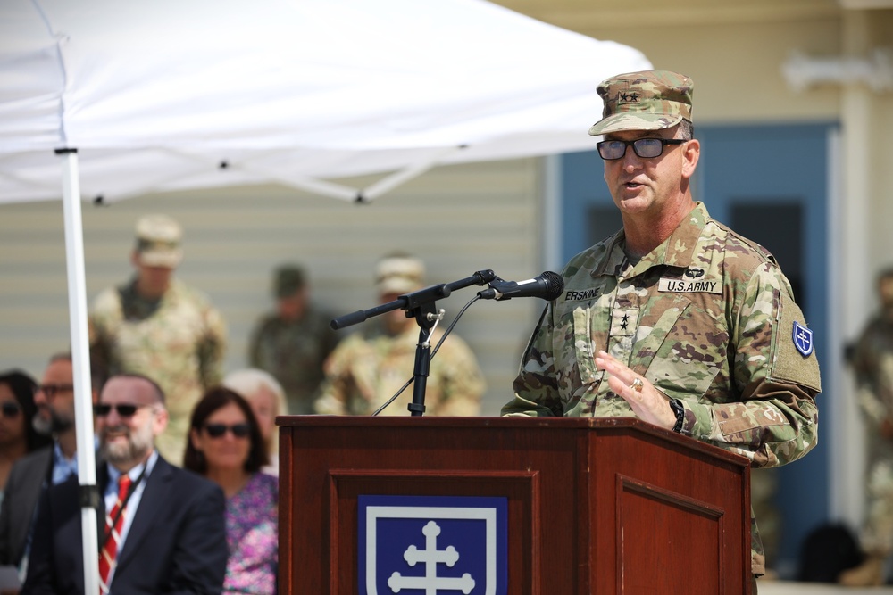 79th Theater Sustainment Command change of command ceremony