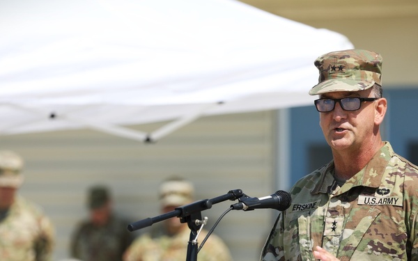79th Theater Sustainment Command change of command ceremony
